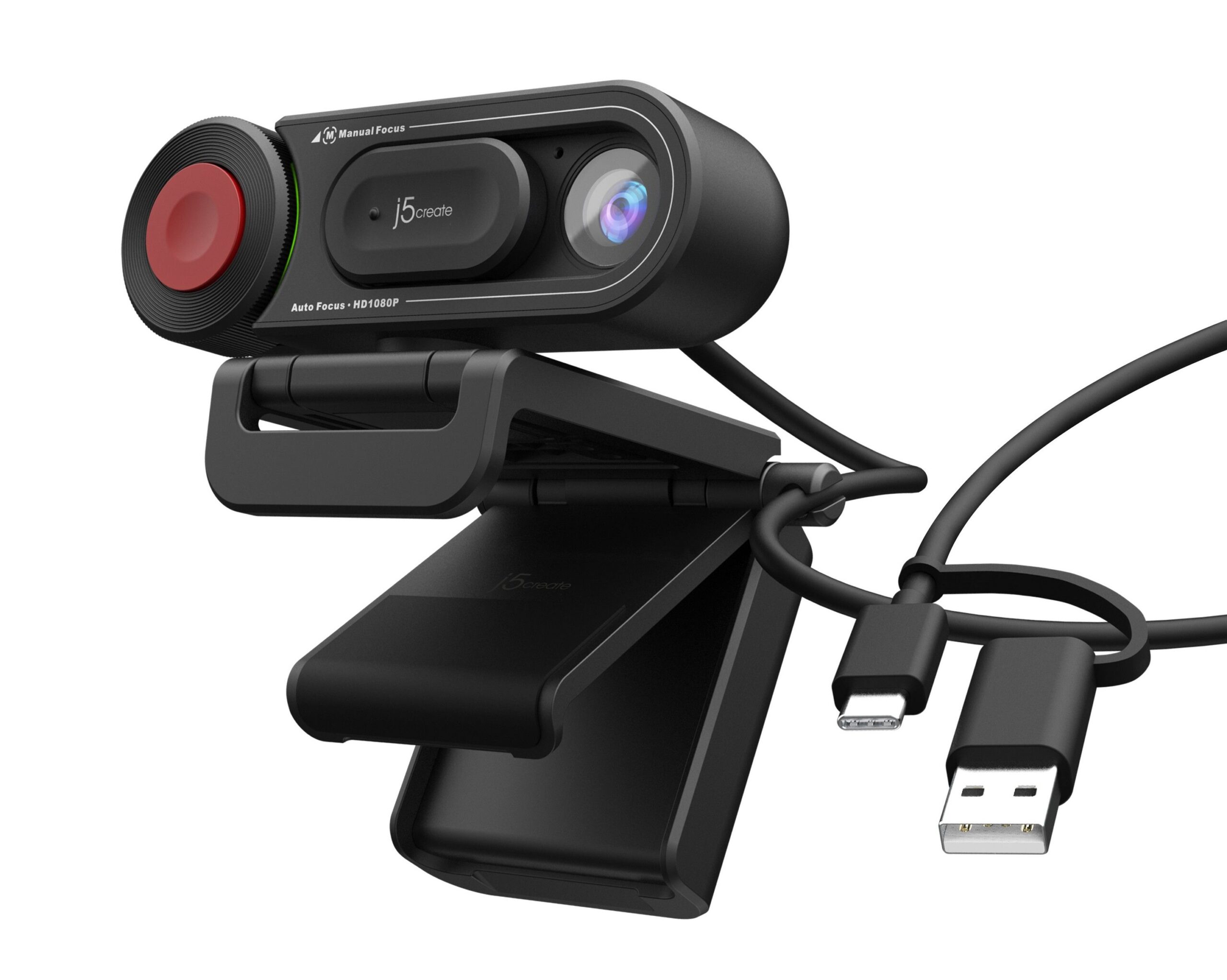 Вебкамера 1080 P, USB-A/C 3.0, 1/4",вбудований мікрофон, кріплення — фото 2