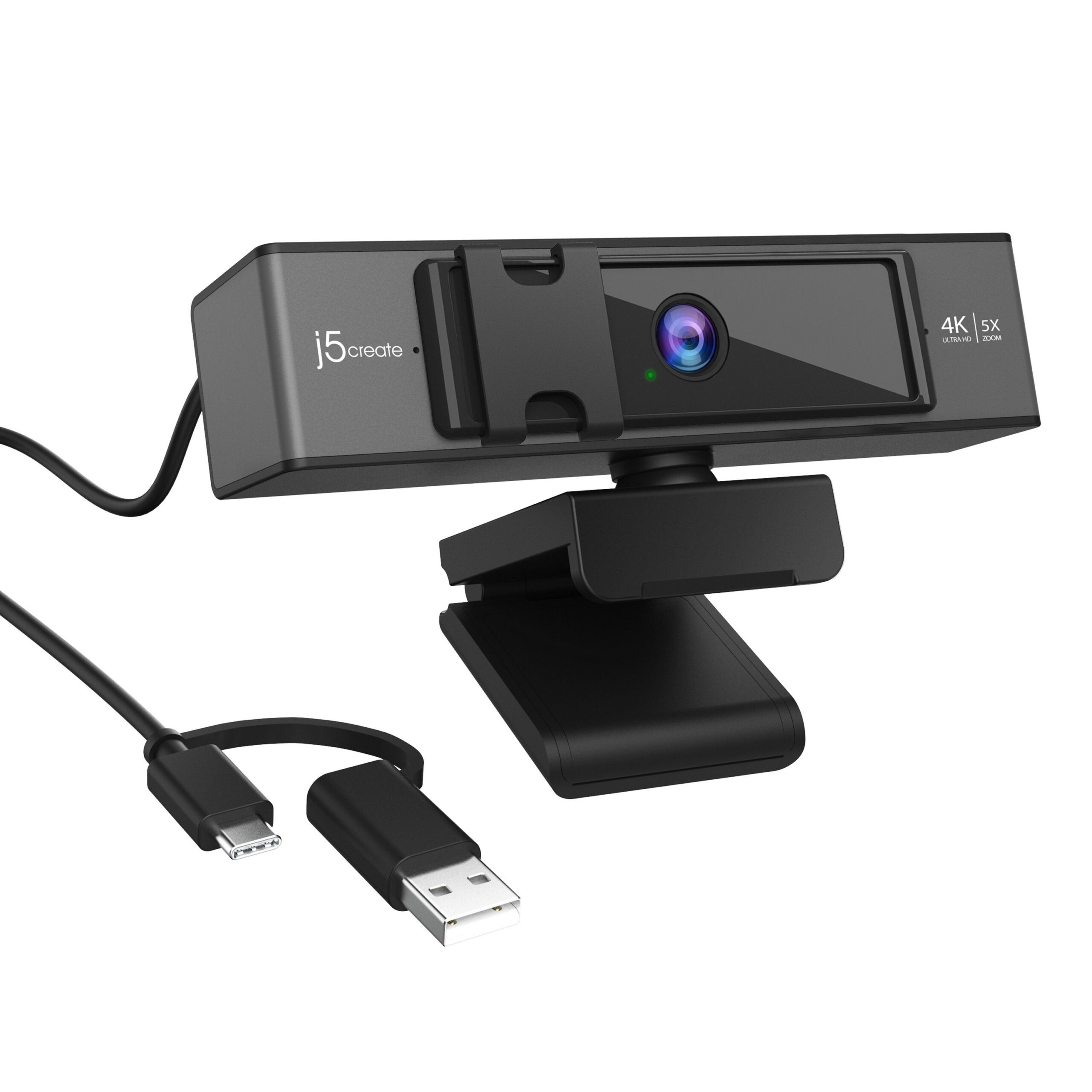 Вебкамера, 4K@30Hz, Zoom 5x, USB-A/C 3.0, ДК, 1/4", вбудований — фото 5