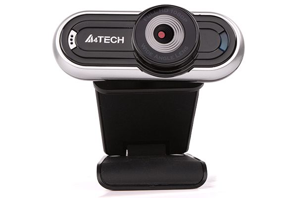 Вебкамера Full-HD, USB 2.0, вбудований мікрофон A4Tech PK-920H сірий