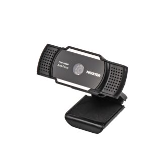 Вебкамера USB 2.0, FullHD 1920 x 1080, Auto-Focus, чорний Maxxter