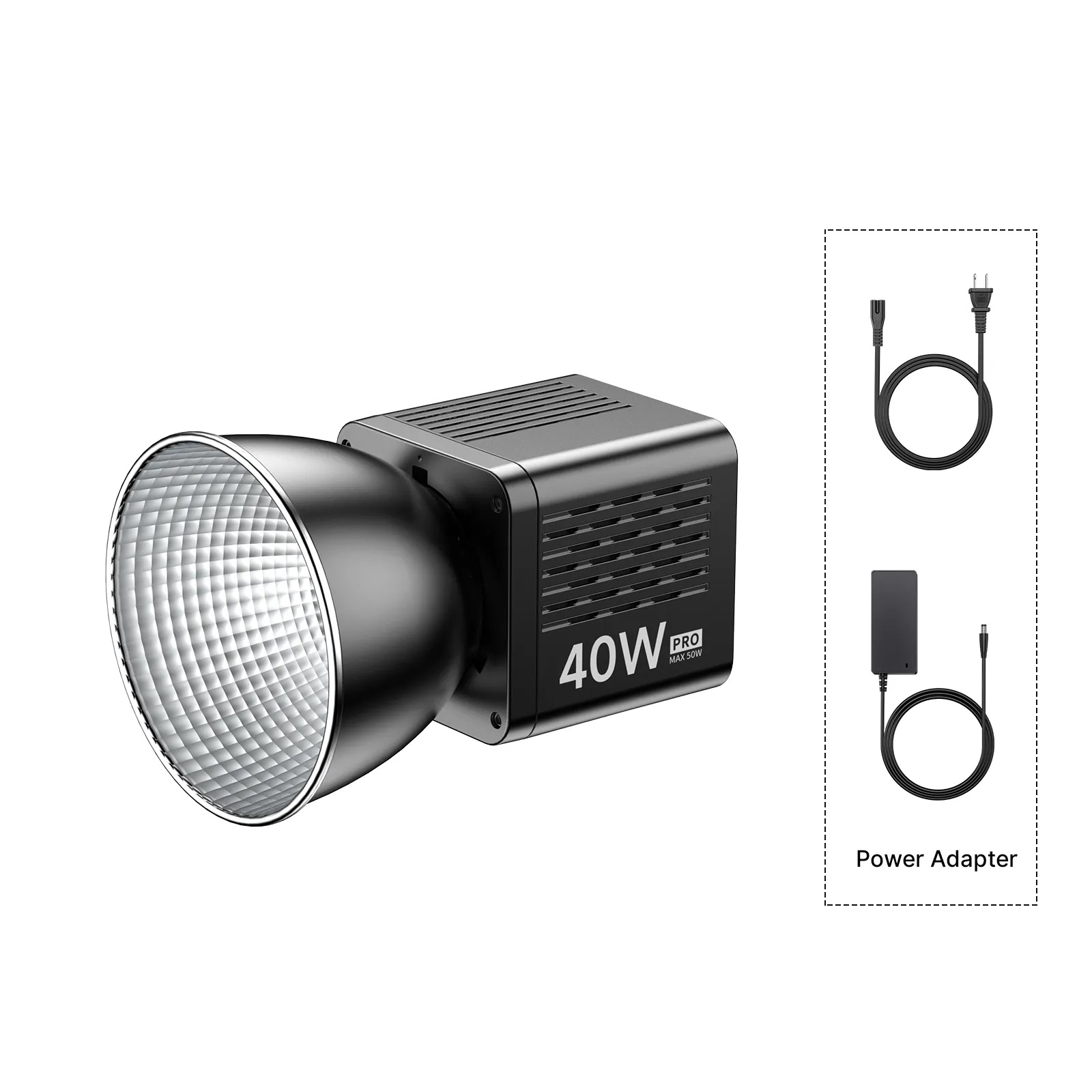 Відеосвітло Ulanzi 40W Pro COB Fill Light Black (UV-L023 40WPRO) — фото 13