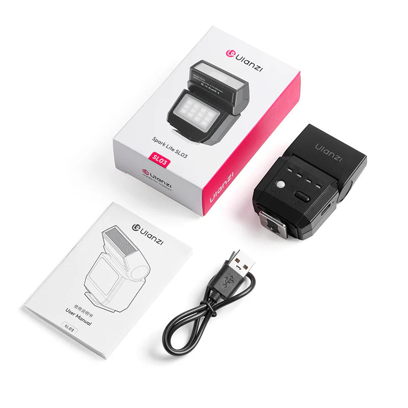Відеосвітло Ulanzi SL03 Spark Lite Camera Flash(Black) — фото 3
