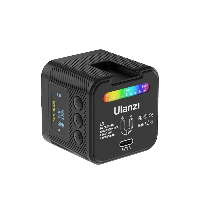 Відеосвітло Ulanzi Vijim L3 RGB COB — фото 4