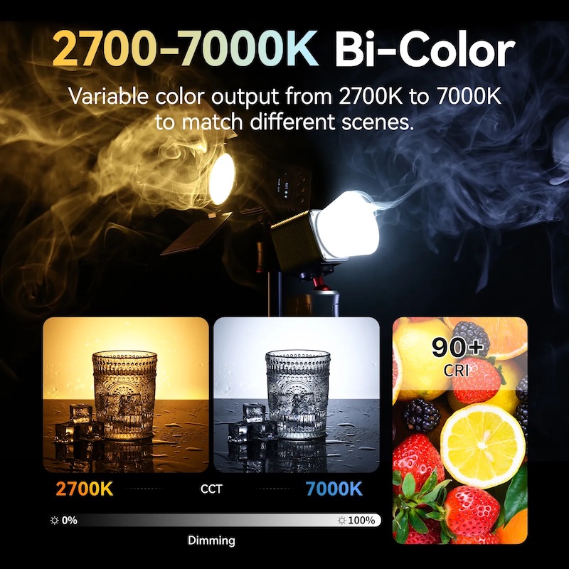Відеосвітло Ulanzi Vijim L3 RGB COB — фото 8
