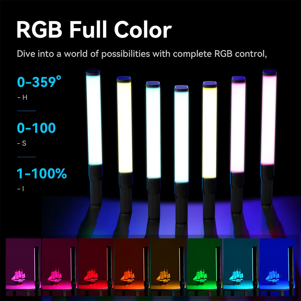 Відеосвітло Ulanzi Vijim VL360 RGB 38W — фото 9