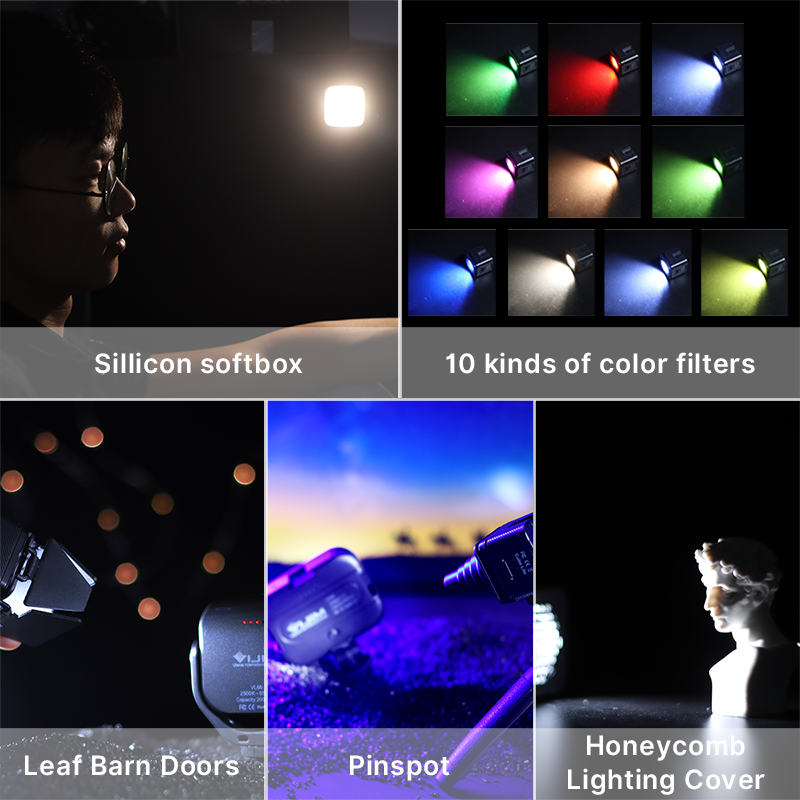 Відеосвітло Ulanzi Vijim Waterproof Versatile LED light, 4W — фото 16