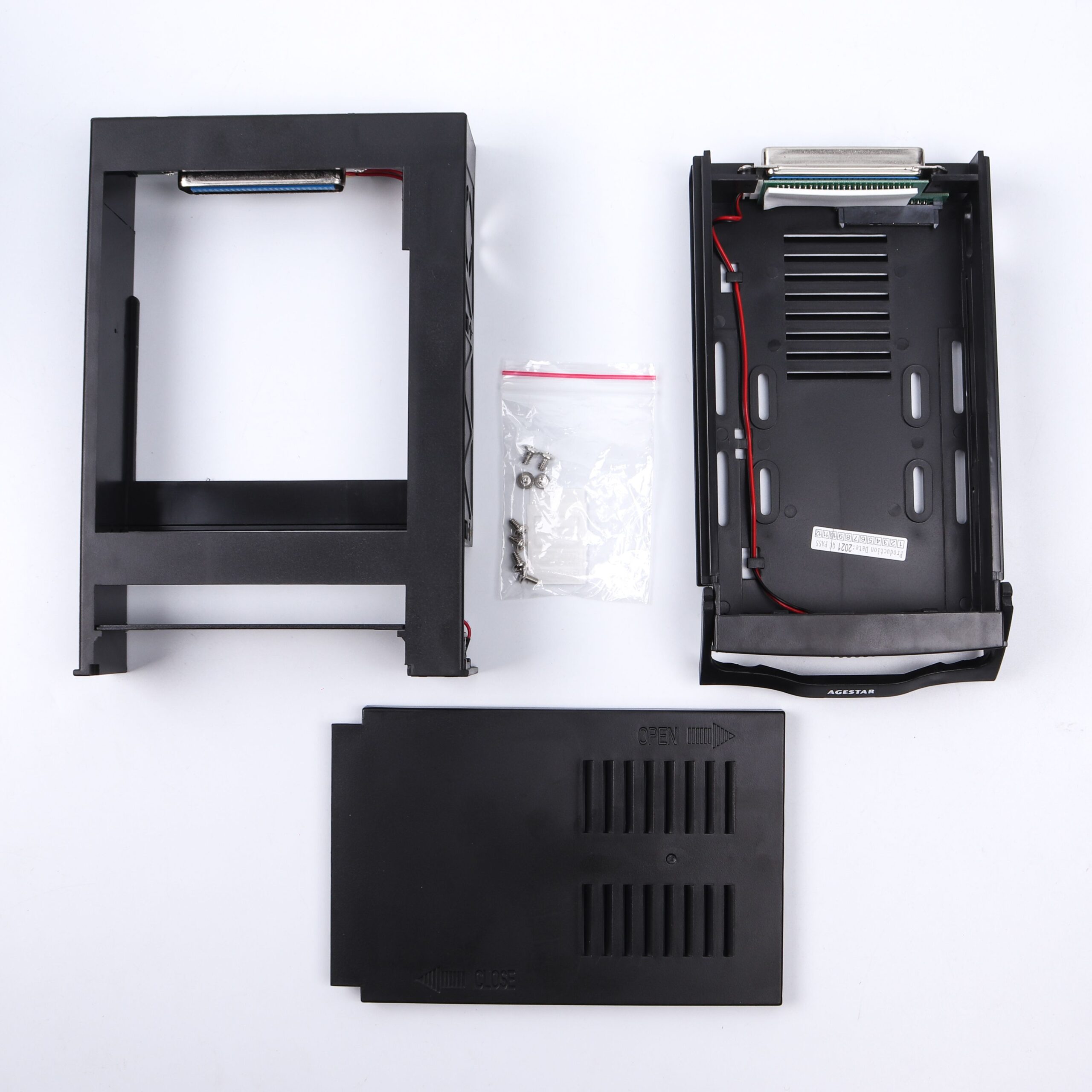 Внутрішня кишеня Sata пластик, чорний, Slide Switch Agestar SR3P-S-1F — фото 4