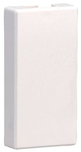 Заглушка Mod Mosaic 22,5x45 мм біла MOLEX