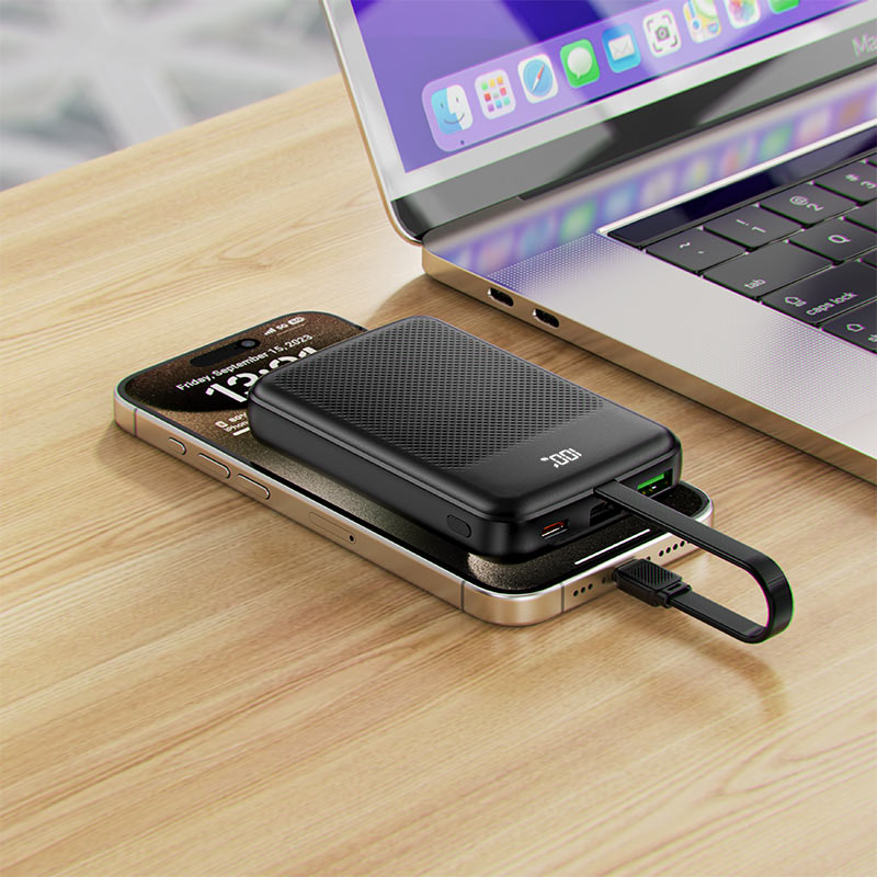 Зовнішній акумулятор ACEFAST M13 10000 mAh з кабелем — фото 7