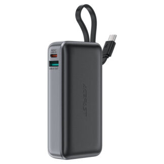 Зовнішній акумулятор ACEFAST M7 з кабелем USB-C 10000mAh