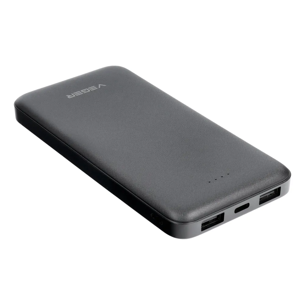 Зовнішній акумулятор VEGER 10000 mAh A10 Black — фото 4