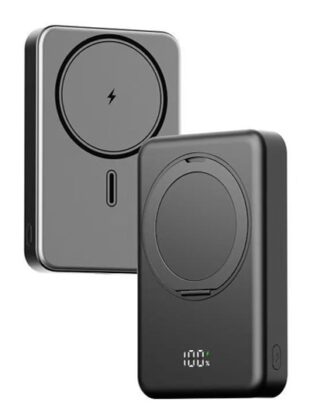 Зовнішній акумулятор WUW Tugii-Y03 15W magsafe 10000mAh Black