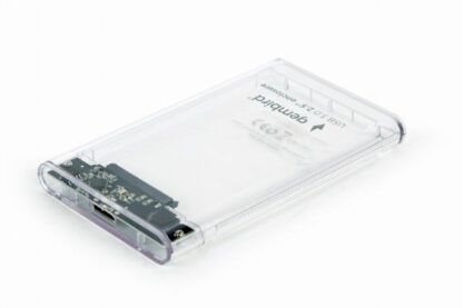 Зовнішня кишеня 2.5", USB 3.0, прозора Gembird EE2-U3S9-6