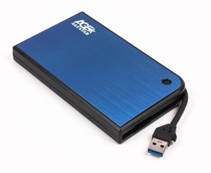 Зовнішня кишеня 2.5", USB 3.0, синій Agestar 3UB 2A14