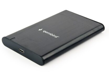 Зовнішня кишеня 2.5", USB 3.1, чорний, алюміній Gembird EE2-U3S-6
