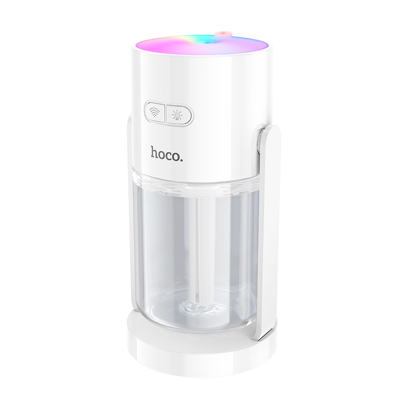 Зволожувач повітря з проекцією зоряного неба HOCO HX34 280ml Starry sky humidifier White — фото 4