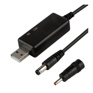 Кабель USB to DC для роутера з 5v на 9V(2A) или 12V(1.5A) 5.5 х