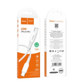 Кабель USB Hoco X70 Ferry 60W Type C to Type C — фото 2