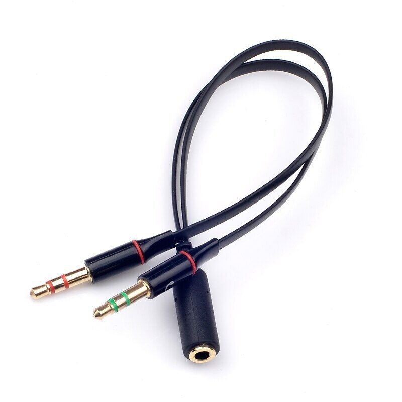 Розділювач Аудіо виходу Aux 3.5mm (Female) to 2Aux 3.5mm (Male)