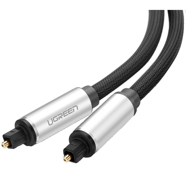 Кабель Ugreen AV108 Toslink Optical Audio Cable 3m Black