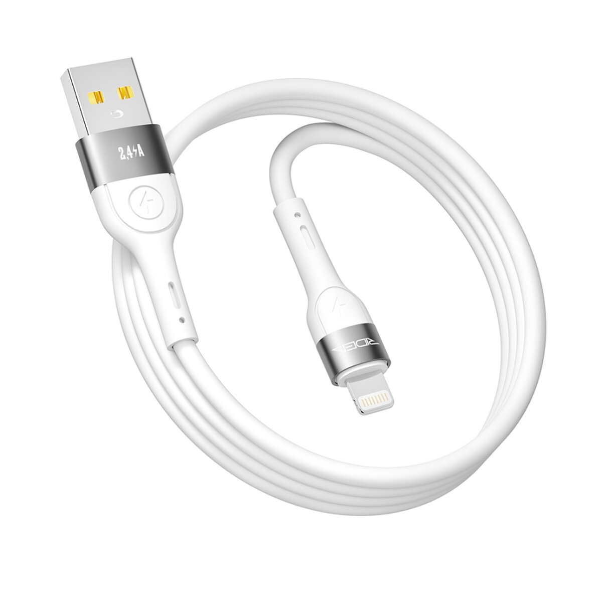 Кабель USB Ridea RC-XS51 X-Silicone Lightning 12W 1.2m — фото 6