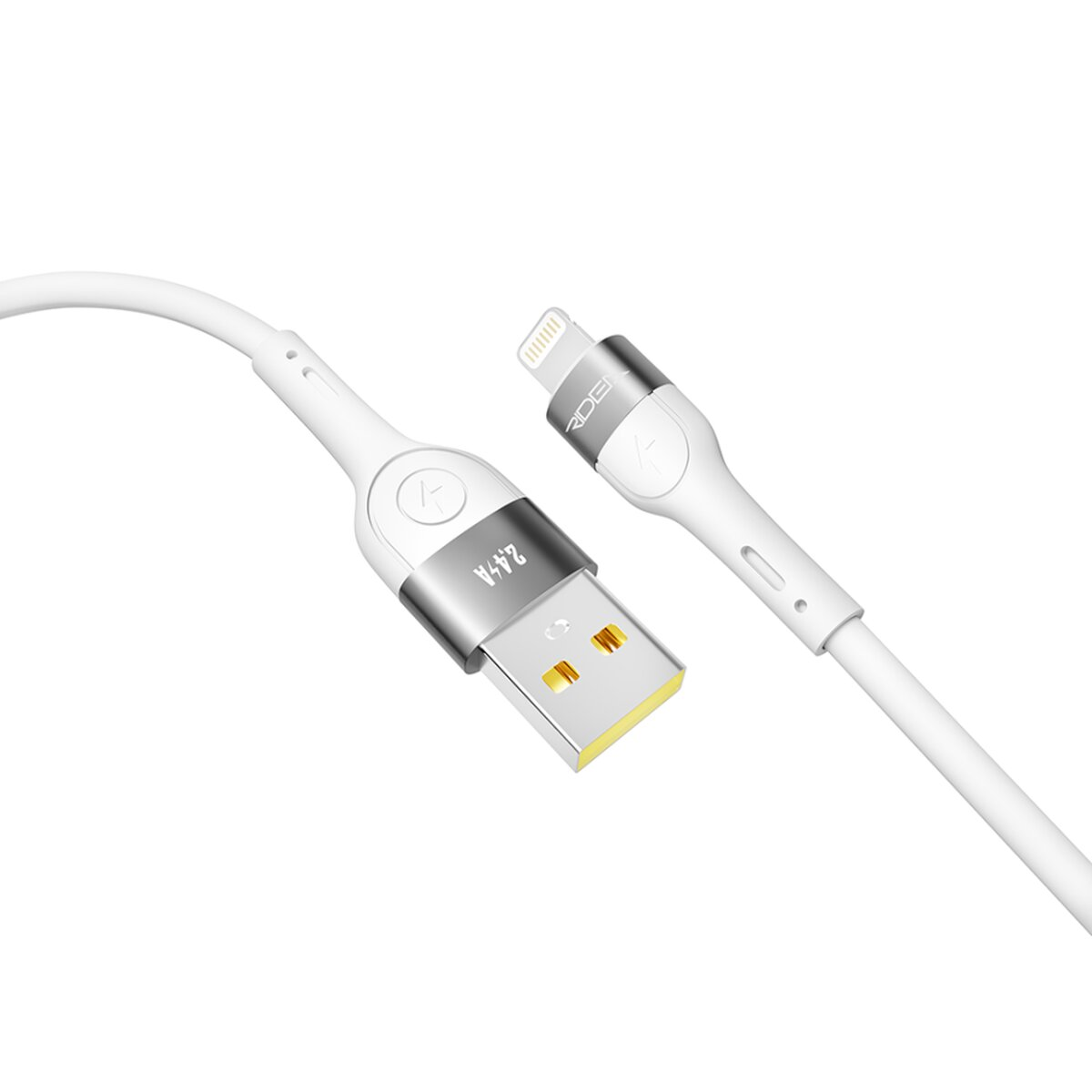 Кабель USB Ridea RC-XS51 X-Silicone Lightning 12W 1.2m — фото 8