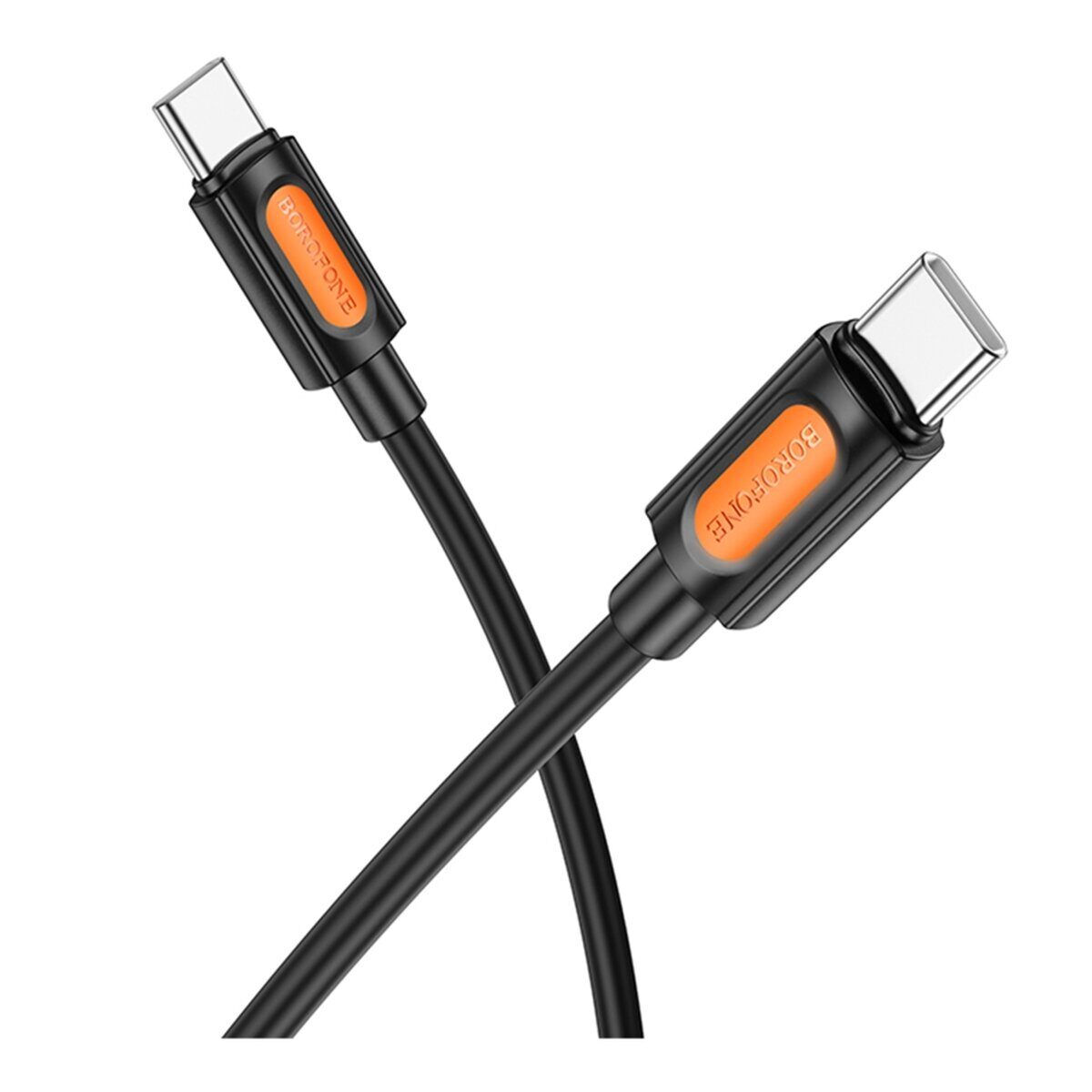 Кабель USB Borofone BX114 Silicone Type-C to Type-C 60W — фото 4