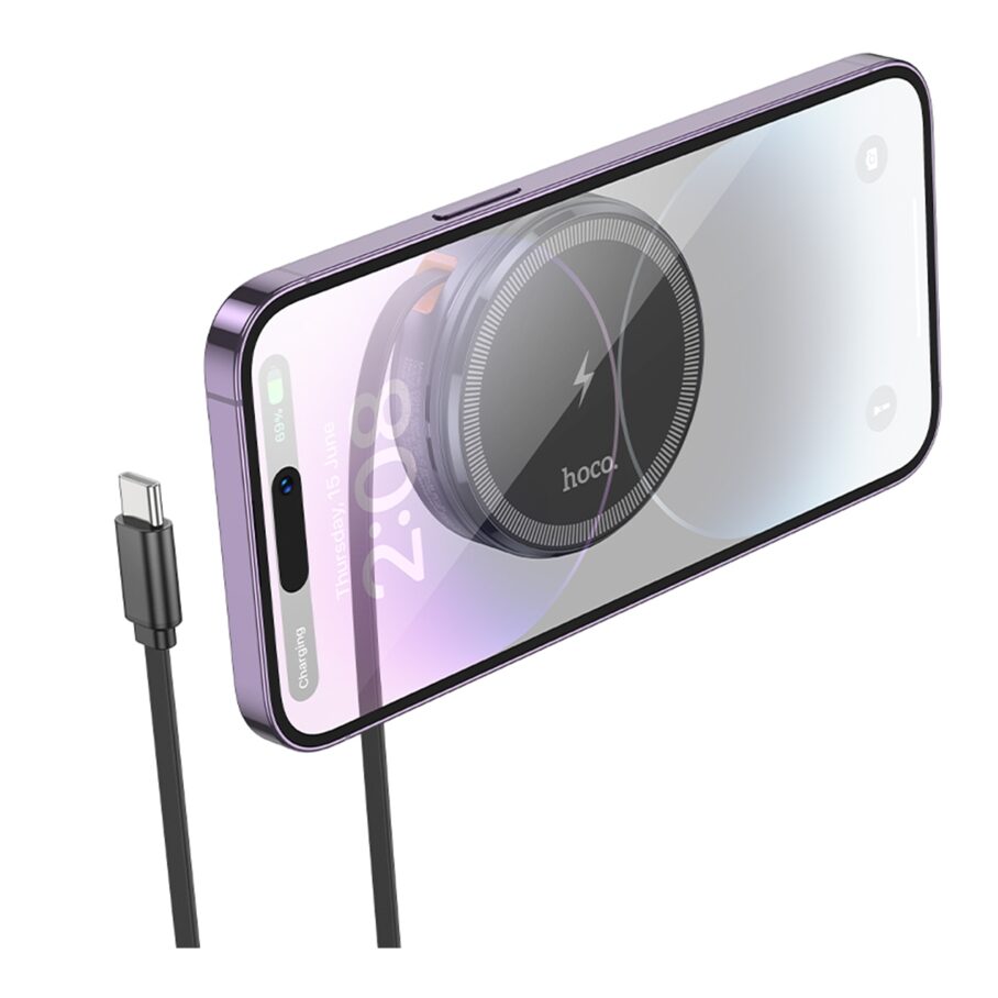 Бездротовий Зарядний Пристрій Hoco CQ18 2-in-1 15W Magnetic (iWatch) — фото 6