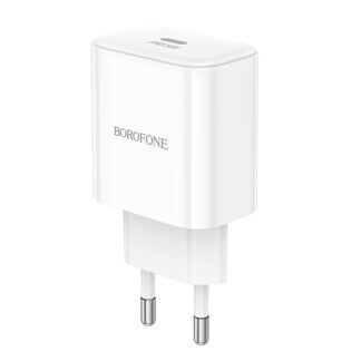 Зарядний пристрій Borofone BA81A 20W Type-C, білий