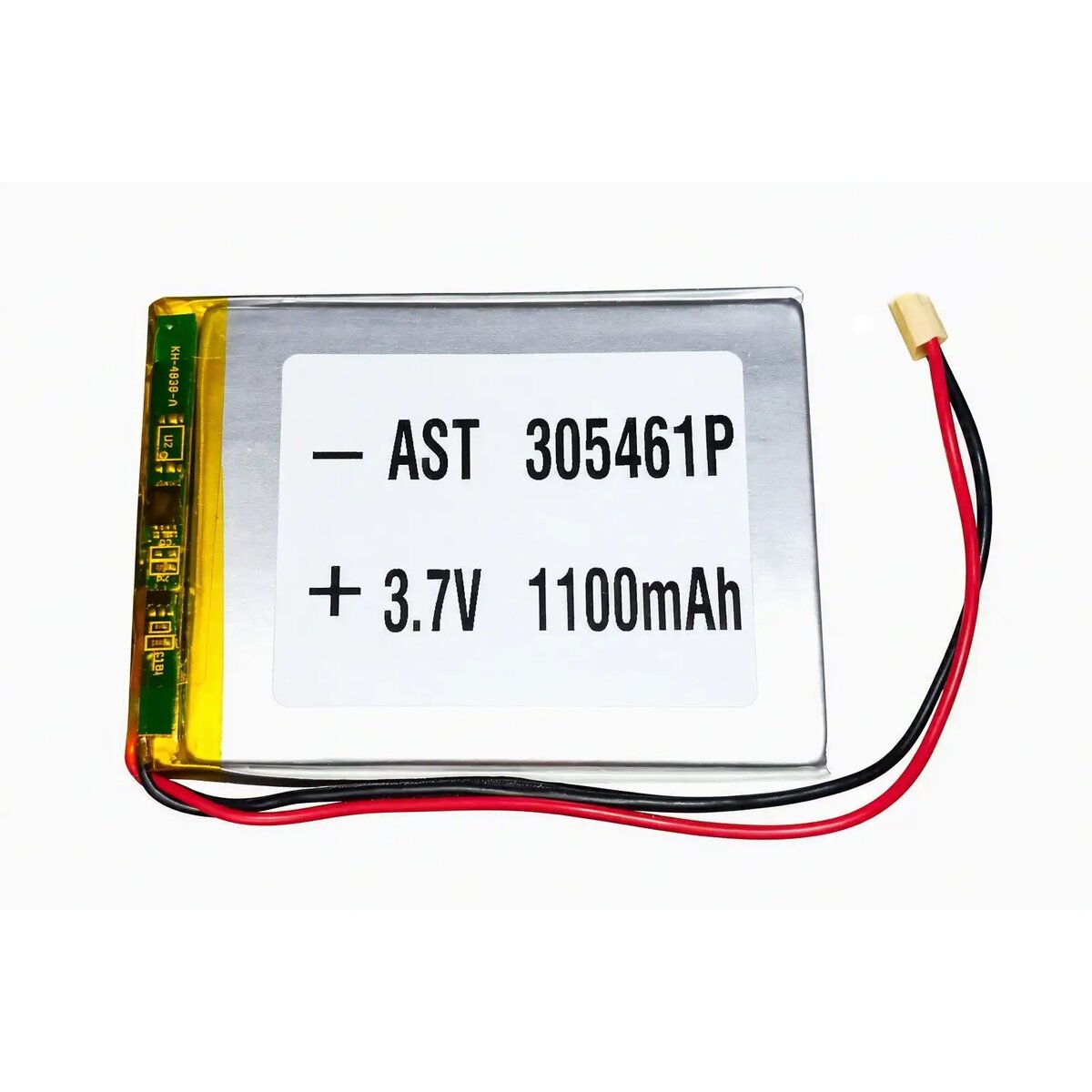 Аккумулятор (АКБ) 305461P 3.7V 1300mAh, 54х71х3 мм, универсальный