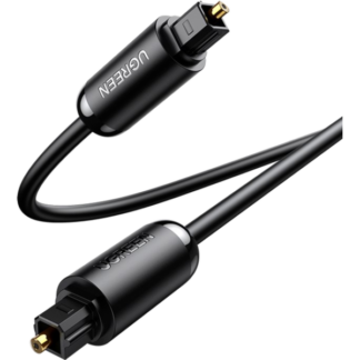 Оптический аудиокабель UGREEN AV122 Toslink, 3 м, черный