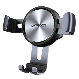 Автотримач Ugreen LP130 Gravity Drive Air Vent Mount Phone Holder Space Gray