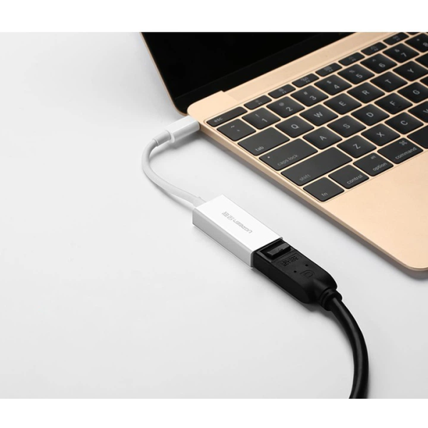 Адаптер USB-C to DisplayPort Ugreen MM130 White - Зображення 2