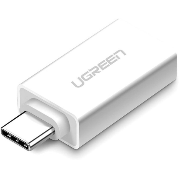 Адаптер USB Type-C to USB 3.0 Ugreen US173 Black - Зображення 11