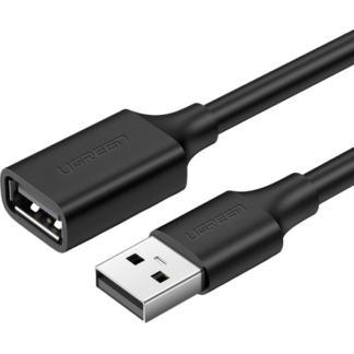 Кабель USB 2.0 2 м Ugreen US103 Male to Female Черный 10316