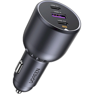 Зарядное устройство Ugreen EC705 130W USB-C + USB-A Gray