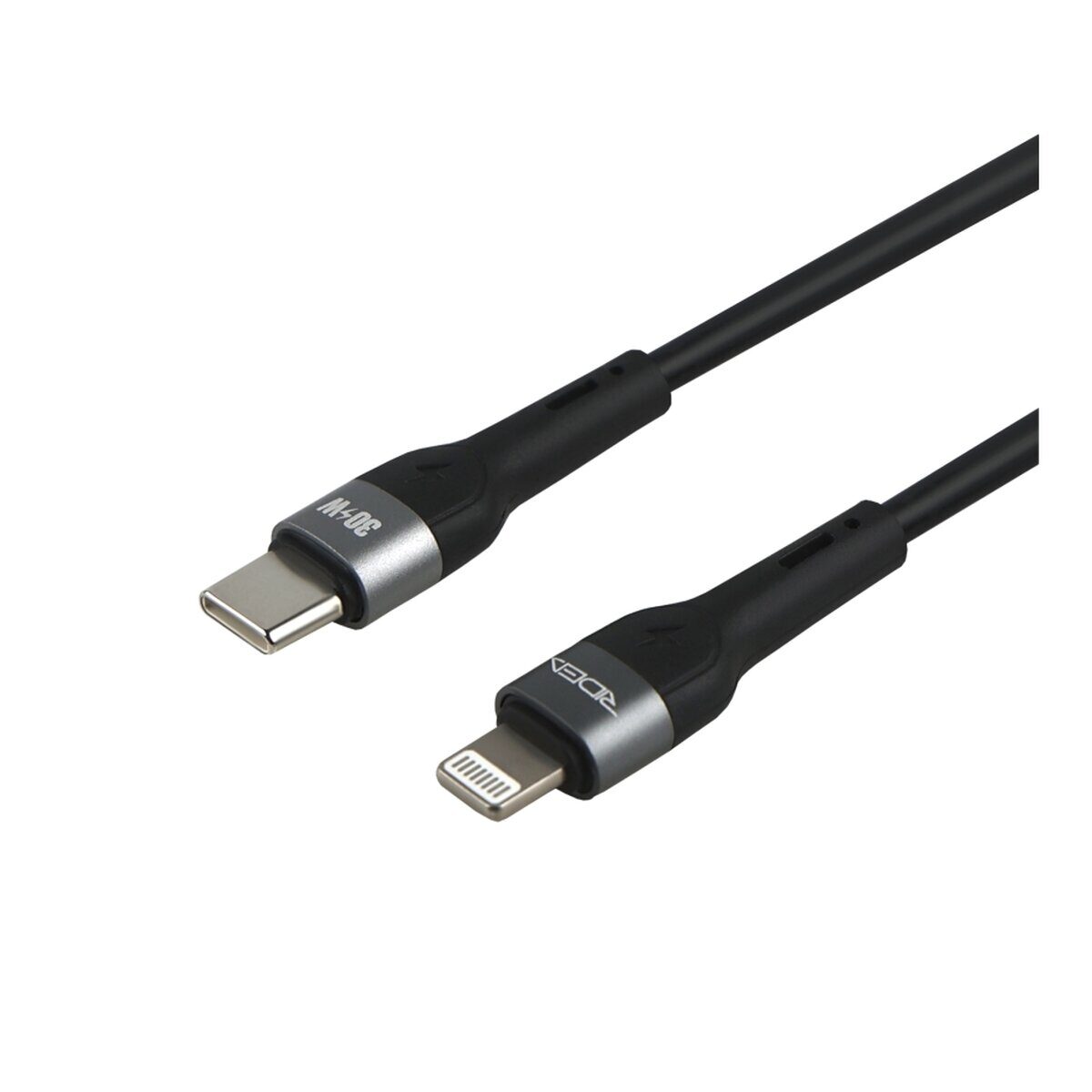 Кабель USB Ridea RC-XS51 X-Silicone Type-C to Lightning 30W 2m — фото 4