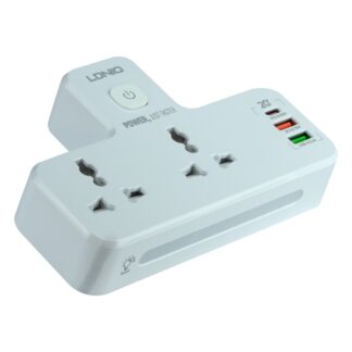 Мережевий Перехідник із Нічником Ldnio SC2311 1USB-C / 2USB-A QC/PD20W