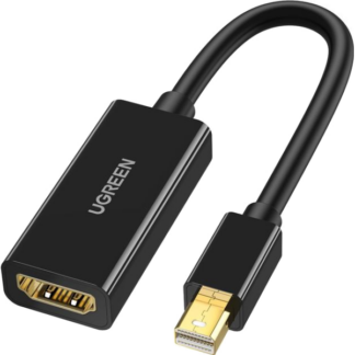 Перехідник Mini DP to Hdmi 1080p Ugreen MD112 Black