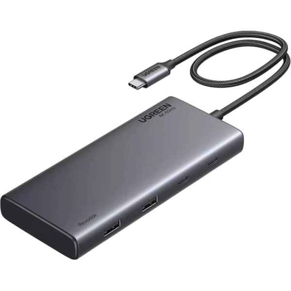 USB-хаб Ugreen CM639 2xUSB 3.2 + 2xUSB-C 3.2 + Hdmi + DP + PD — изображение 22