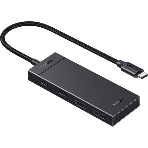 USB-хаб Ugreen CM806 USB-C 2xUSB-A + 2xUSB-C 3.2 Gen2, Black — изображение 22