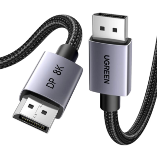 Кабель DisplayPort 1.4 Ugreen DP120 8K@60Hz 1 м Black