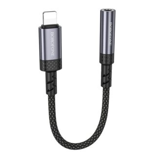 Перехідник Borofone BV24 iP to AUX 3.5mm (female) 15cm