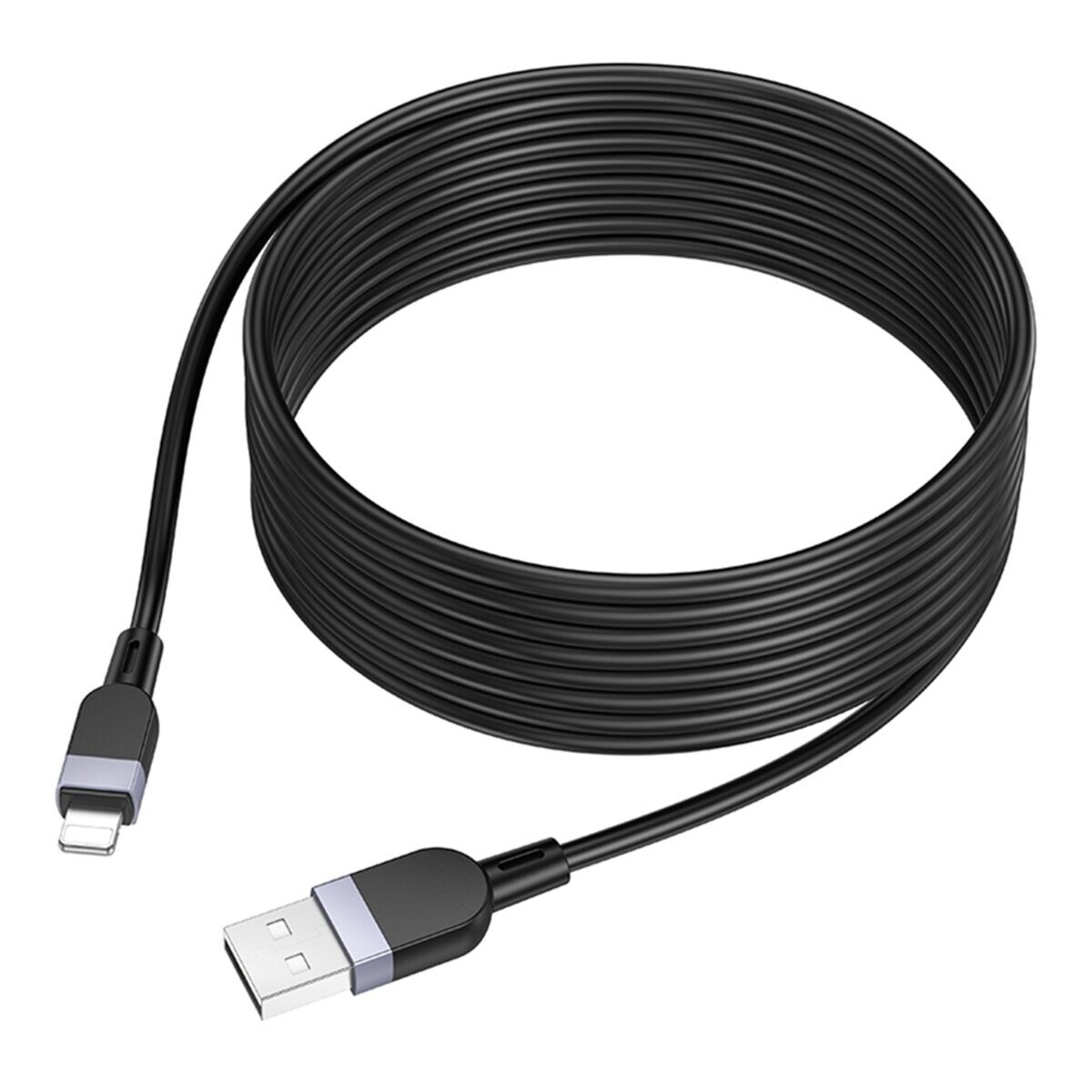 Кабель Hoco X109 Silicone Lightning 3 м — фото 6