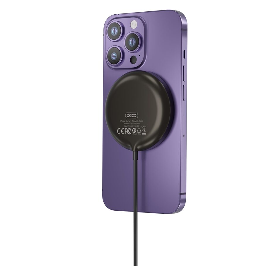 Бездротовий Зарядний Пристрій XO CX029 QI2 Magnetic Wireless 15W — фото 4