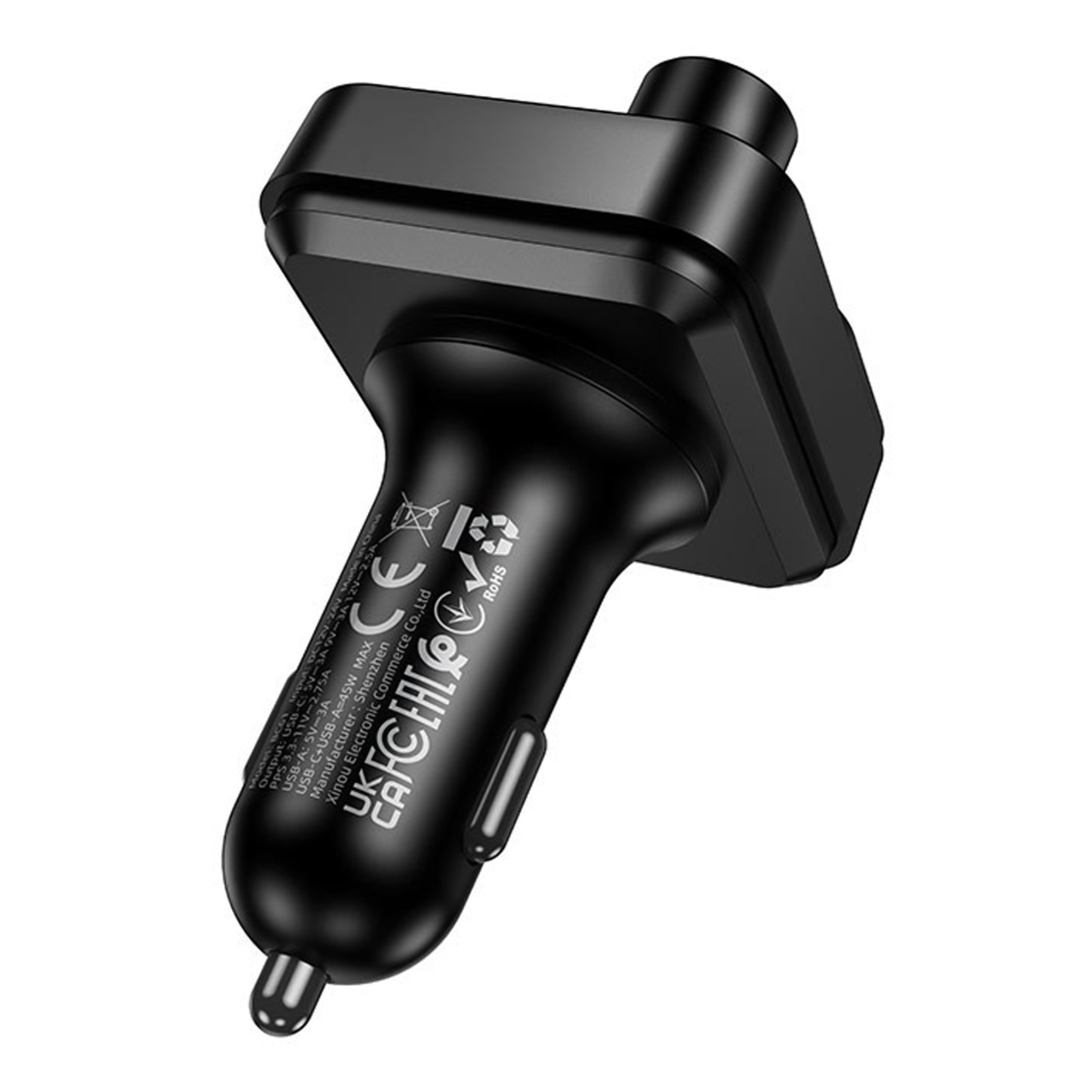 FM-трансмиттер BC61 USB-C PD30W + USB 15W Bluetooth автомобильный — изображение 5