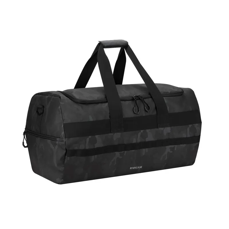Дорожня сумка Rivacase 7643 Sherwood 60 л Navy Camo, містка, міцна