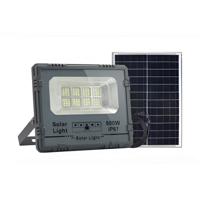 Ліхтар вуличний HP-5-63 LED акумуляторний сонячна панель 500W