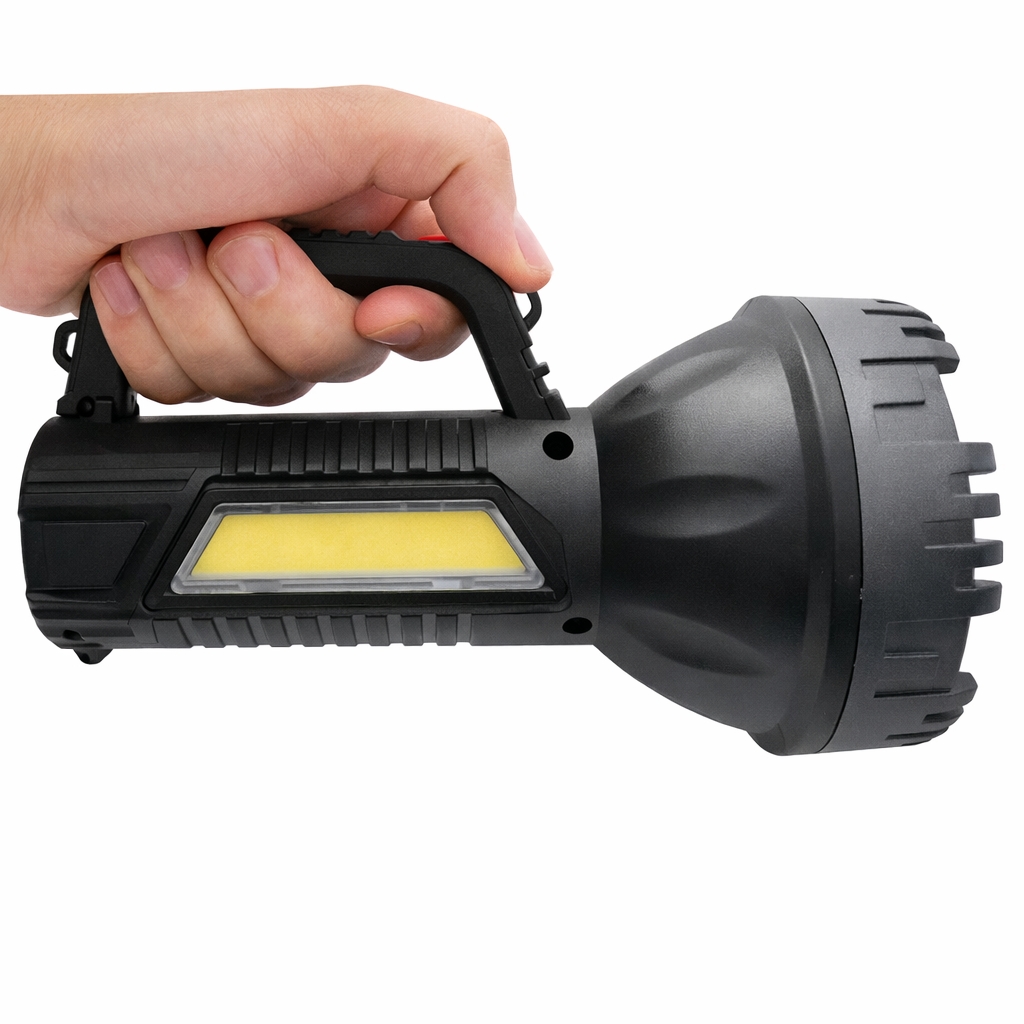 Акумуляторний ліхтар BL-T40 LED+COB з USB зарядкою - Зображення 2