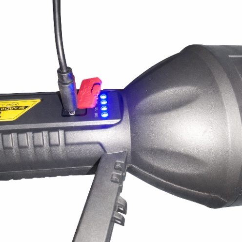 Акумуляторний ліхтар BL-T40 LED+COB з USB зарядкою - Зображення 4
